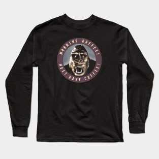 Coffee Kong v3 Long Sleeve T-Shirt